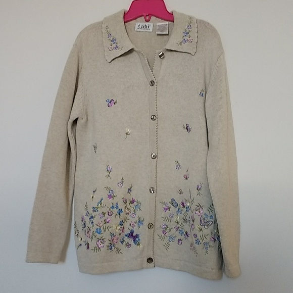 Floral Embellished Cardigan - Picture 1 of 6